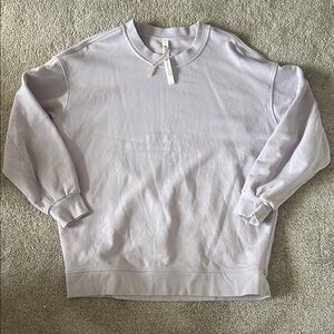 lululemon athletica Lavender Sweatshirt